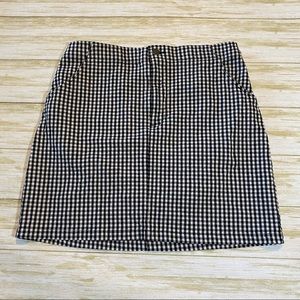 Hollister Gingham Skirt M